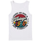 60th Birthday Present Tank Top Men Vintage 1966 Aged To Perfection