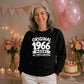 60th Birthday Present Unisex Sweatshirt Original 1966 Model All Parts Original