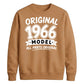 60th Birthday Present Unisex Sweatshirt Original 1966 Model All Parts Original