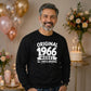 60th Birthday Present Unisex Sweatshirt Original 1966 Model All Parts Original