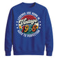 60th Birthday Present Unisex Sweatshirt Vintage 1966 Aged To Perfection