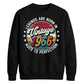 60th Birthday Present Unisex Sweatshirt Vintage 1966 Aged To Perfection