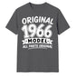 60th Birthday Present Unisex Tshirt Original 1966 Model All Parts Original