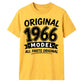 60th Birthday Present Unisex Tshirt Original 1966 Model All Parts Original