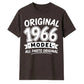 60th Birthday Present Unisex Tshirt Original 1966 Model All Parts Original
