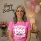 60th Birthday Present Unisex Tshirt Original 1966 Model All Parts Original