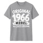 60th Birthday Present Unisex Tshirt Original 1966 Model All Parts Original