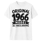 60th Birthday Present Unisex Tshirt Original 1966 Model All Parts Original