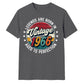 60th Birthday Present Unisex Tshirt Vintage 1966 Aged To Perfection