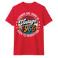 60th Birthday Present Unisex Tshirt Vintage 1966 Aged To Perfection