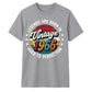 60th Birthday Present Unisex Tshirt Vintage 1966 Aged To Perfection