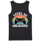 60th Birthday Tank Top Men Level 60 Unlocked Retro Gamer