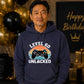 60th Birthday Unisex Hoodie Level 60 Unlocked Retro Gamer