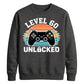 60th Birthday Unisex Sweatshirt Level 60 Unlocked Retro Gamer