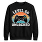 60th Birthday Unisex Sweatshirt Level 60 Unlocked Retro Gamer