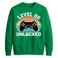 60th Birthday Unisex Sweatshirt Level 60 Unlocked Retro Gamer
