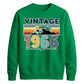 60th Birthday Unisex Sweatshirt Vintage 1966 Retro Mountain Sunset