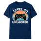 60th Birthday Unisex Tshirt Level 60 Unlocked Retro Gamer
