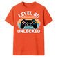 60th Birthday Unisex Tshirt Level 60 Unlocked Retro Gamer