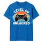 60th Birthday Unisex Tshirt Level 60 Unlocked Retro Gamer