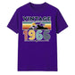 60th Birthday Unisex Tshirt Vintage 1966 Retro Mountain Sunset