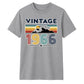 60th Birthday Unisex Tshirt Vintage 1966 Retro Mountain Sunset