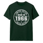 60th Birthday Unisex Tshirt Made in 1966 Limited Edition Vintage