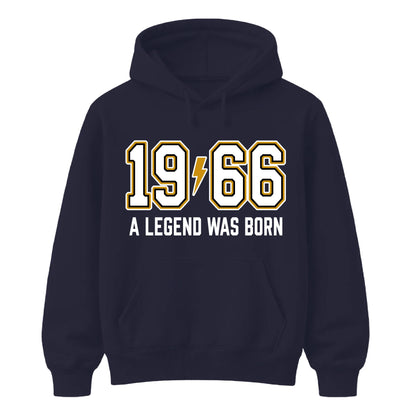 60th Birthday Gift Unisex Hoodie 1966 A Legend Was Born