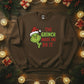 The Grinch Made Me Do It Christmas Sweatshirt - PW206