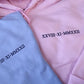 Personalised Anniversary Matching Hoodie, Custom Roman Numeral Embroidered Hoody for Couple, Initial Matching Wifey Pullover, Boyfriend Gift