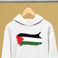 Palestine Flag Hoodie, Support Palestine Gaza Sweatshirt, Palestine Protest Clothing, Save Human Rights Palestinian Outfit