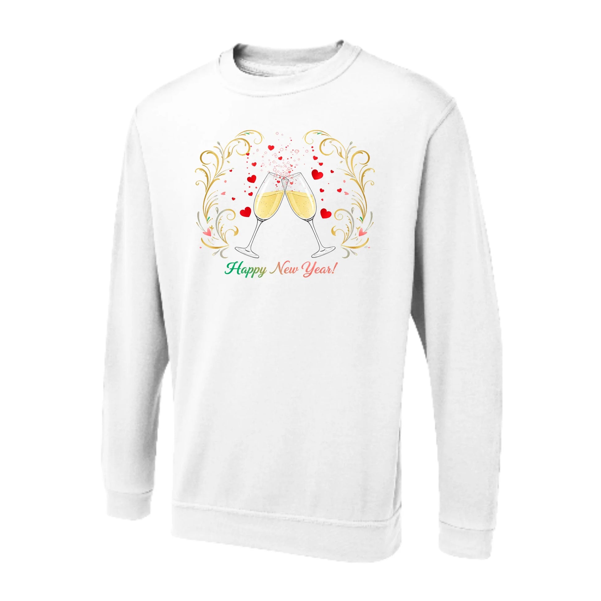 Classic Fit New Year Sweatshirt - P6874