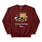 Vintage Feelings Only Trending Sweatshirt - PW5025