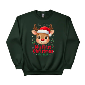 My First Christmas Reindeer Sweatshirt - PW218