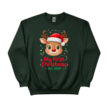 My First Christmas Reindeer Sweatshirt - PW218
