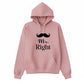 Mr Right Valentine’s Day Printed Hoodie - PW506