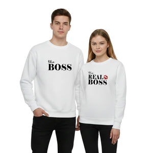 Boss Valentine’s Day Couple Printed Sweatshirt