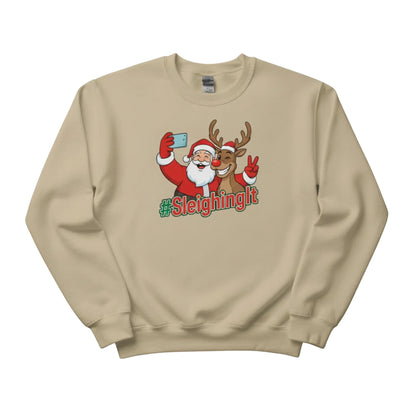 SleighingIt Christmas Sweatshirt - PW200