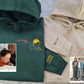 Custom Family Photo Hoodie, Outline Embroidered Sketch From Photo Jumper, Personalised Faceless Family Portrait Hoody, Birthday Matching Top