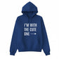 I’m With the Cute One Valentine’s Day Printed Hoodie - PW502