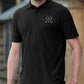 Customised Mens Polo Shirt, Golf Embroidery Polo Tee Shirt, Personalised Initials Monogrammed Matching Tshirt, Golfer Lover Gift for Husband