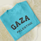 Gaza Palestine Sweater, Embroidered Gaza Palestine Sweatshirt, Support For Palestine, Freedom Gaza Protest Shirt, Adult Size Crewneck Jumper