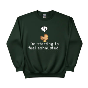 Feeling Exhausted Christmas Sweatshirt - PW217