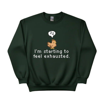 Feeling Exhausted Christmas Sweatshirt - PW217