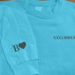 Personalised Anniversary Sweatshirt, Roman Numeral Date Initial Heart Embroidered Sweater, One Year Anniversary Gifts, His and Hers Hoodies