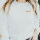 Bride Sweatshirt, Custom Embroidered Crew Neck Sweater, Minimalist Bride Jumper, Bridal Shower Party Couple Matching Bride To Be Gift Top