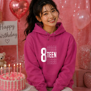 Funny 18th Birthday Unisex Hoodie Officially Adultish
