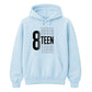 Funny 18th Birthday Unisex Hoodie Officially Adultish