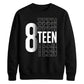 Funny 18th Birthday Unisex Sweatshirt Officially Adultish