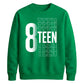 Funny 18th Birthday Unisex Sweatshirt Officially Adultish